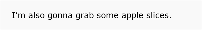 American parents fill cart with groceries: text stating I'm also gonna grab some apple slices. American parents fill cart with groceries: text stating I'm also gonna grab some apple slices.