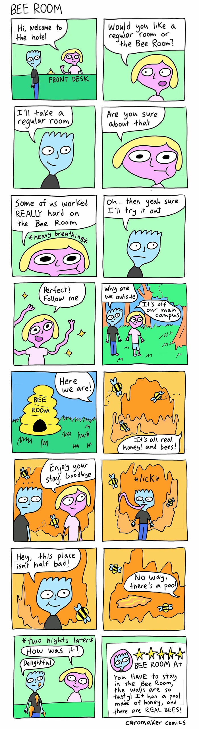 This Artist Creates Absurdly Funny Comics Where Even The Weirdest Ideas Somehow Make Sense (23 Pics)