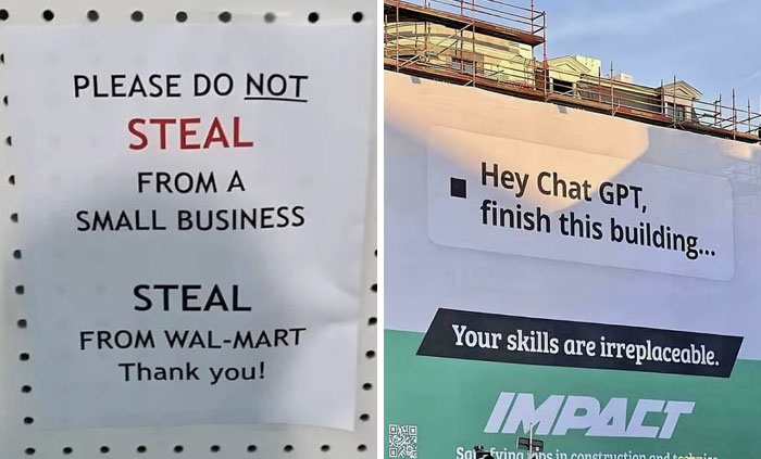 73 Hilarious And Unhinged Signs That Definitely Caught People’s Attention