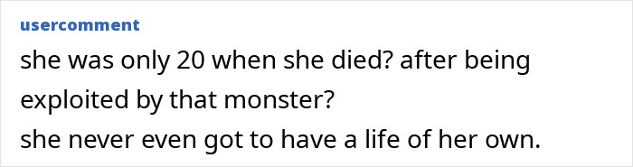 A user comment lamenting the tragic d***h of the 20-year-old beauty goddess, Dorothy Stratten. A user comment lamenting the tragic d***h of the 20-year-old beauty goddess, Dorothy Stratten.