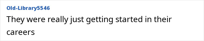 A screenshot of a comment: Old-Library5546 states, They were really just getting started in their careers. A beauty goddess's life was taken. A screenshot of a comment: Old-Library5546 states, They were really just getting started in their careers. A beauty goddess's life was taken.