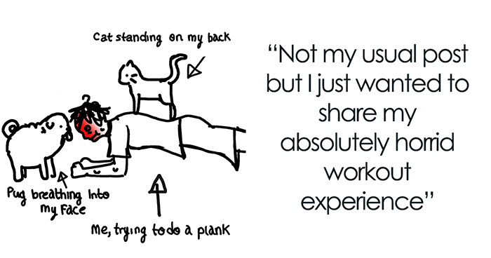 People Saw These Everyday Scenes, And Humorously Sketched Them For This Reddit Community (48 Pics)