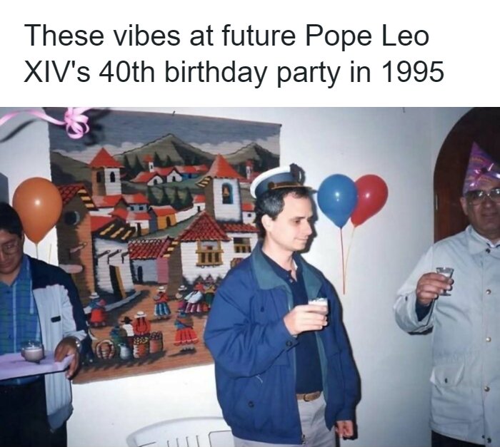 A candid snapshot of a birthday party in 1995, one of the remarkable photos that show the past.