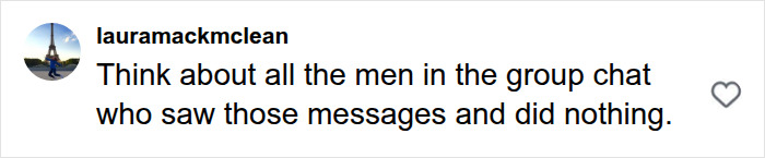 An online reaction about Cornell fraternity case questioning the men in the group chat who did nothing. An online reaction about Cornell fraternity case questioning the men in the group chat who did nothing.