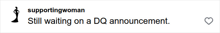 HYROX CEO backlash: User comment awaiting a disqualification announcement for the athlete after the race.
