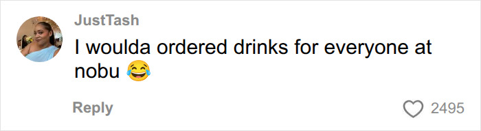 A social media post referencing ordered drinks on a first date, emphasizing a game with quests. A social media post referencing ordered drinks on a first date, emphasizing a game with quests.