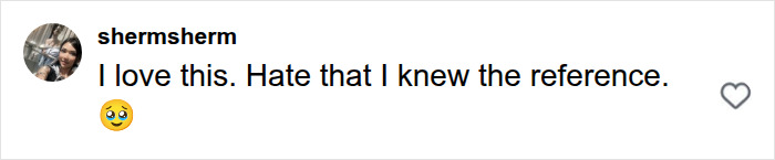 A comment about recognizing the reference in the Sydney Sweeney betting ad parody. A comment about recognizing the reference in the Sydney Sweeney betting ad parody.