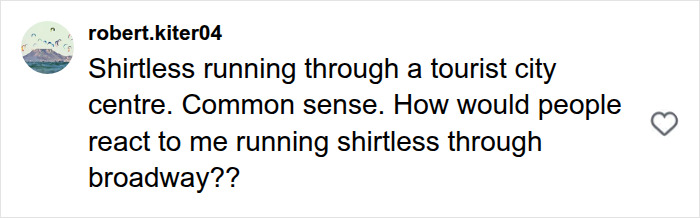 American Man Runs Shirtless Through Venice, Gets A Lesson In Local Laws He Never Knew Existed American Man Runs Shirtless Through Venice, Gets A Lesson In Local Laws He Never Knew Existed