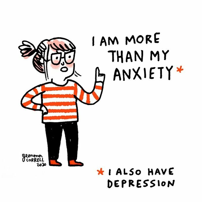 Artist Turns Her Lifelong Struggles With Anxiety Into An Imaginary Theme Park In 18 Relatable Illustrations