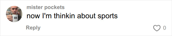 A social media user comments now Im thinkin about sports, relating to the SNL star's parody of Sydney Sweeney's betting ad. A social media user comments now Im thinkin about sports, relating to the SNL star's parody of Sydney Sweeney's betting ad.