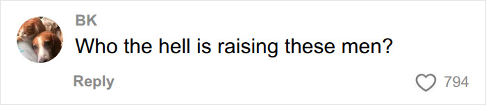 Social media comment questioning the upbringing of men involved in frat hazing Social media comment questioning the upbringing of men involved in frat hazing