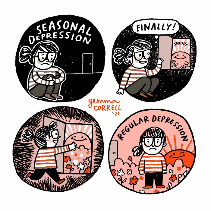 Artist Turns Her Lifelong Struggles With Anxiety Into An Imaginary Theme Park In 18 Relatable Illustrations