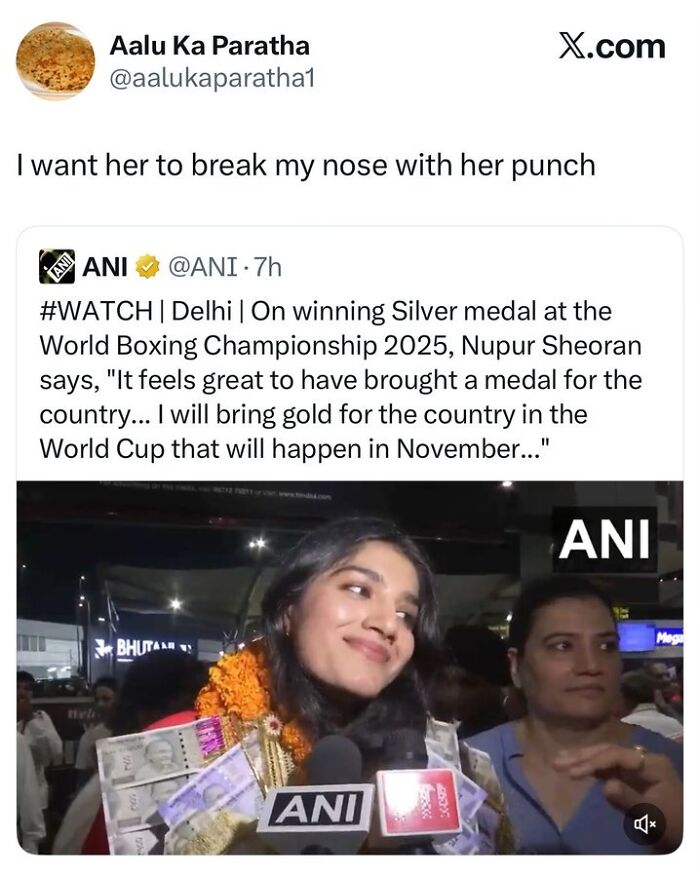 Silver medalist boxer Nupur Sheoran interviewed about World Boxing Championship 2025 achievement