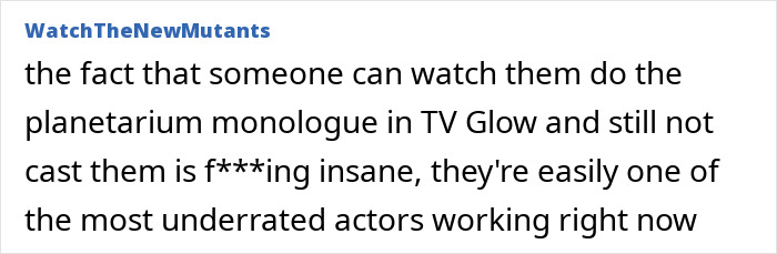 A comment praising a trans actor in TV Glow amid Hollywood debates A comment praising a trans actor in TV Glow amid Hollywood debates