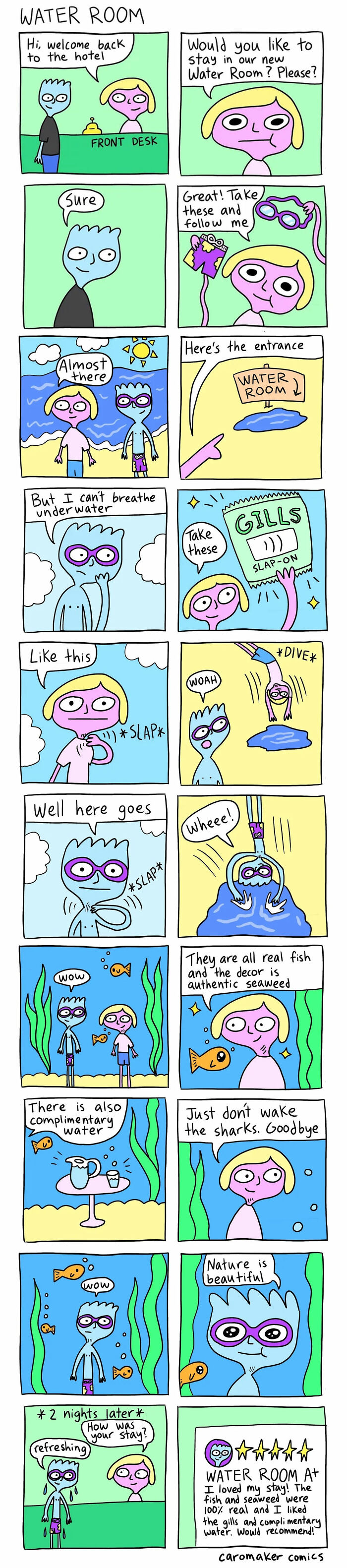This Artist Creates Absurdly Funny Comics Where Even The Weirdest Ideas Somehow Make Sense (23 Pics)