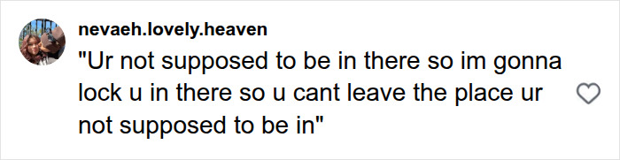 Comment on locking in place Karen backlash incident Comment on locking in place Karen backlash incident