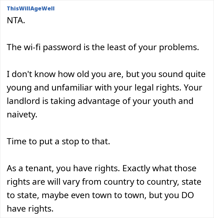 Creepy Landlord Allows Himself Way Too Much And Calls His Tenant Dramatic For Feeling Uncomfortable
