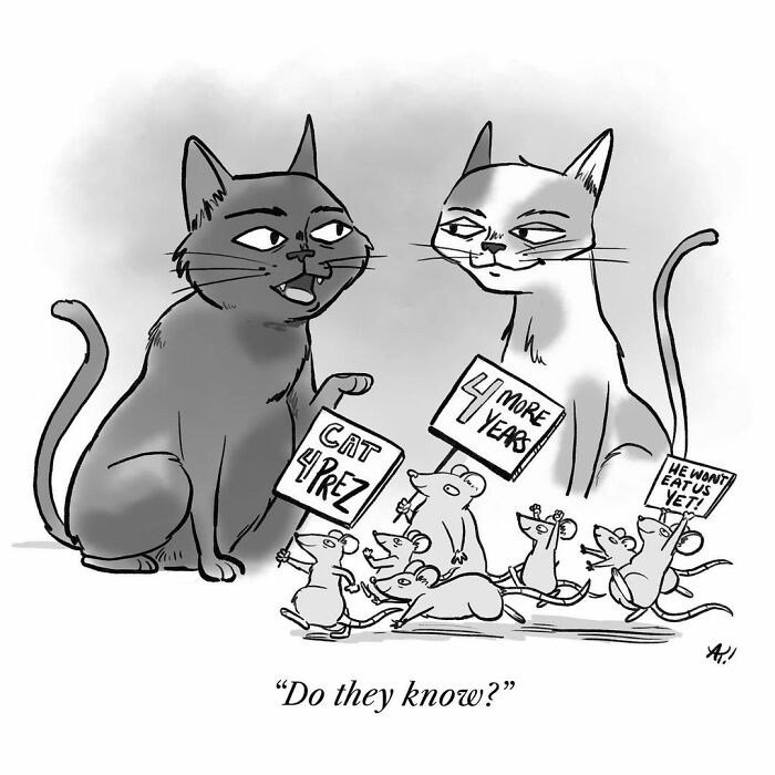 This New Yorker Cartoonist Finds The Funny Side Of Everyday Life In Clever Single-Panel Comics (25 Pics)