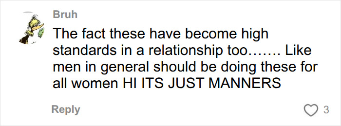 Man Shares 8 Non-Negotiables For How Men Should Treat Women, And Some Of His Rules Have People Talking Man Shares 8 Non-Negotiables For How Men Should Treat Women, And Some Of His Rules Have People Talking