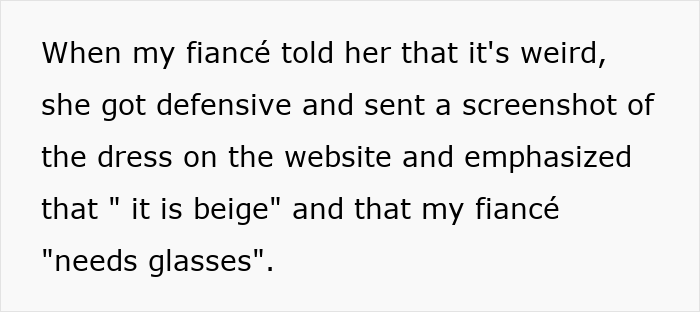 Bride Is Told She "Doesn't Need" A White Dress, Then Sees What Her MIL Plans To Wear To The Ceremony
