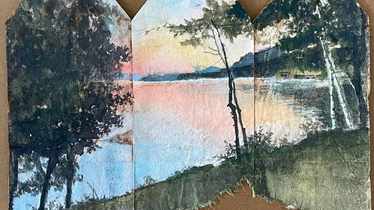 Artist Ruby Silvious Turns Used Tea Bags Into Delicate Miniature Paintings (24 New Pics)