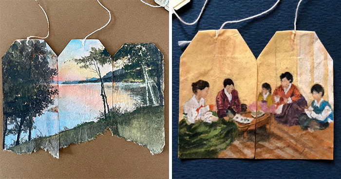 24 New Intricate Miniature Paintings Ruby Silvious Made On An Unlikely Canvas