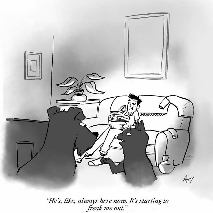 This New Yorker Cartoonist Finds The Funny Side Of Everyday Life In Clever Single-Panel Comics (25 Pics)
