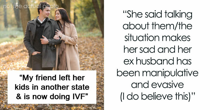 Mother Sparks Outrage For Leaving Children In Another State To Pursue IVF With New Husband