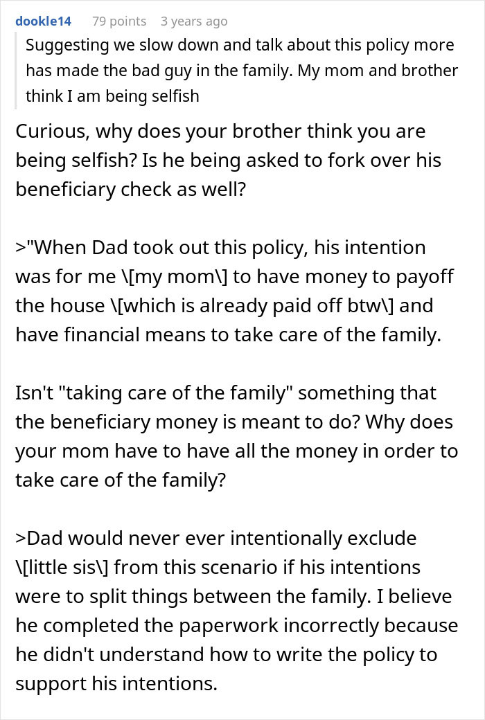 Mom Demands Kids Give Her Their Share Of The Inheritance, Doesn't Like Daughter's Response