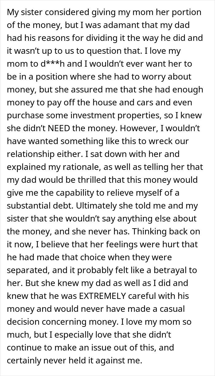 Mom Demands Kids Give Her Their Share Of The Inheritance, Doesn't Like Daughter's Response