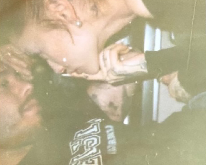 A blurry photo of Ariana Grande in an intimate moment, spurring worry among fans about her appearance.