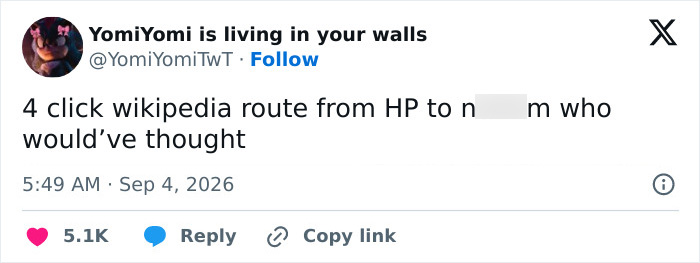 Tweet from Yomiyomi about a Harry Potter discovery, fueling fan debate and potential scandal. Tweet from Yomiyomi about a Harry Potter discovery, fueling fan debate and potential scandal.