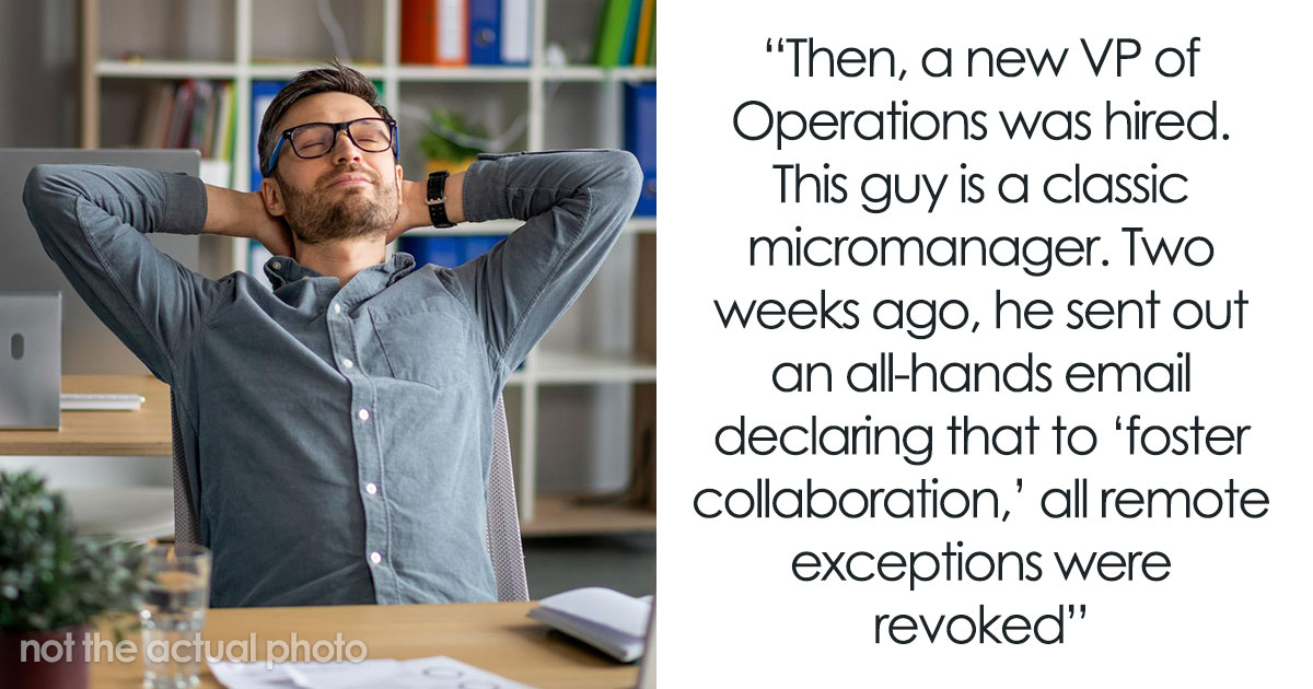 Boss Expects Employee At HQ After Six Years Remote, He Shows That His Home Office Was Approved By HR