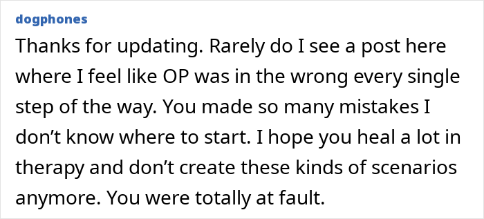 Online comment pointing out mistakes in an open relationship setup Online comment pointing out mistakes in an open relationship setup