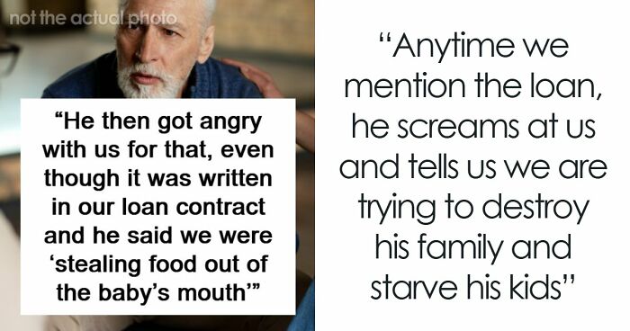 Son Takes A Loan From Parents, Throws Massive Tantrums And Makes Accusations After Being Asked To Repay It