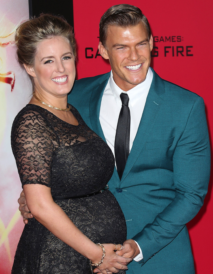 Alan Ritchson and his wife attending an event, amidst rumors of Alan Ritchson's marriage split. Alan Ritchson and his wife attending an event, amidst rumors of Alan Ritchson's marriage split.