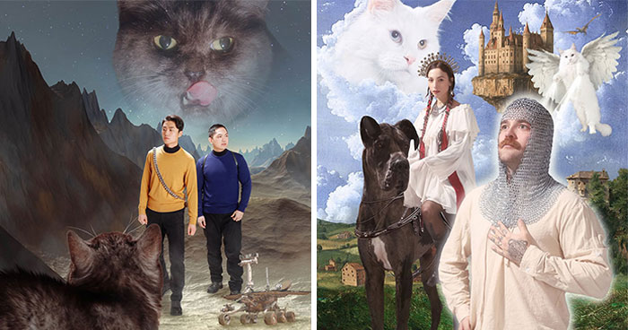 30 Family Portraits That Prove There’s No Such Thing As Too Much Photoshop