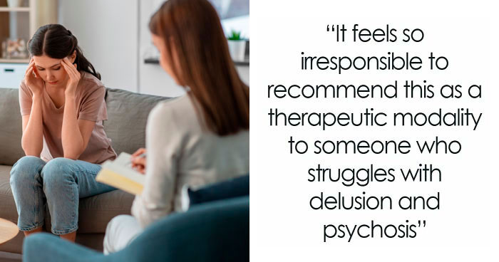 Therapy Starts Feeling Strangely Robotic, And Woman Eventually Realizes Why