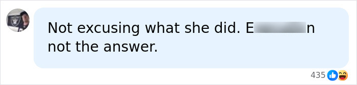 A social media comment debating the d***h penalty for the first woman set to be executed in Tennessee. A social media comment debating the d***h penalty for the first woman set to be executed in Tennessee.