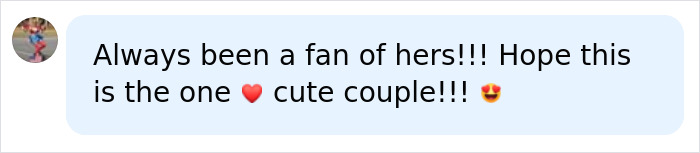 A social media comment celebrating Katie Holmes new boyfriend, hoping he is the one for her. A social media comment celebrating Katie Holmes new boyfriend, hoping he is the one for her.