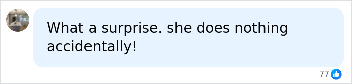 A social media comment suggesting Meghan Markle acts intentionally amidst her phone number leak complaint. A social media comment suggesting Meghan Markle acts intentionally amidst her phone number leak complaint.