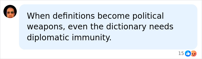 Thoughtful comment about how definitions and terms become political weapons concerning sororities.