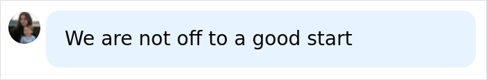 Comment expressing a bad start in man vs robot fight