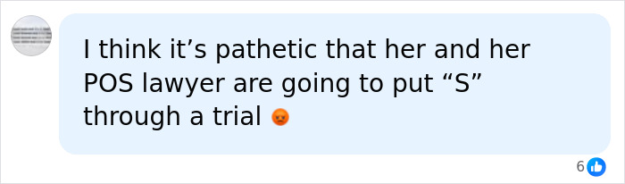 A comment expressing that Mom accused of holding stepson captive and her lawyer are pathetic for a trial. A comment expressing that Mom accused of holding stepson captive and her lawyer are pathetic for a trial.