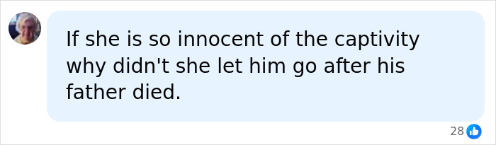 Questioning mother's innocence: why hold steppson captive after father's d***h? Questioning mother's innocence: why hold steppson captive after father's d***h?