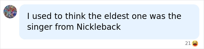 User mistaking Hanson brother for Nickelback singer in comment