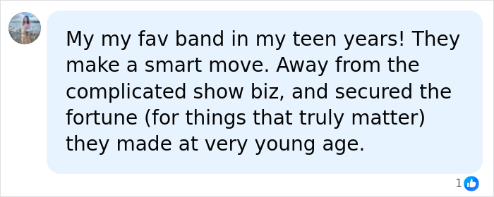 Fan reflecting on Hanson brothers' smart move away from show biz