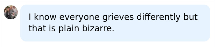 A comment about a stage actress eating ashes, stating it is bizarre.