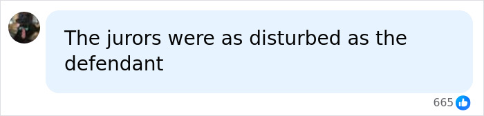 An image with text stating: The jurors were as disturbed as the defendant, referencing the Lindsay Clancy case. An image with text stating: The jurors were as disturbed as the defendant, referencing the Lindsay Clancy case.