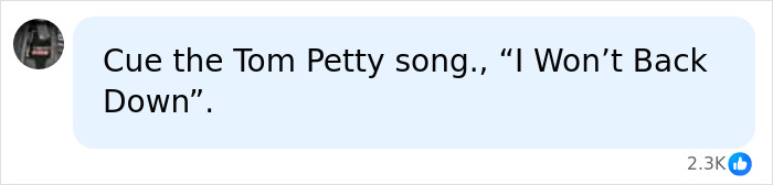 A social media comment about a Tom Petty song, relevant to the Lindsay Clancy case and arguments with male holdout. A social media comment about a Tom Petty song, relevant to the Lindsay Clancy case and arguments with male holdout.